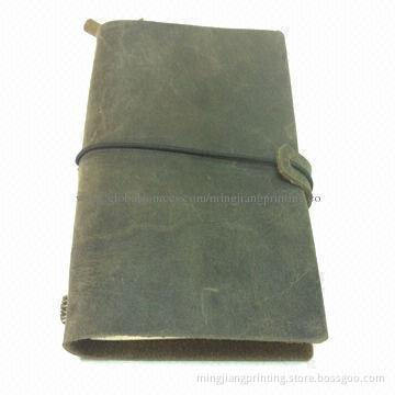 Note Book with Leather Cover